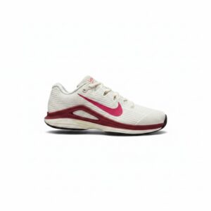 Nike Men's Vapor 12 Tennis Shoes - Cream/Pink/Maroon