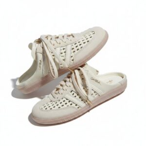 adidas Samba Mule Woven Basketweave - Cream/Beige