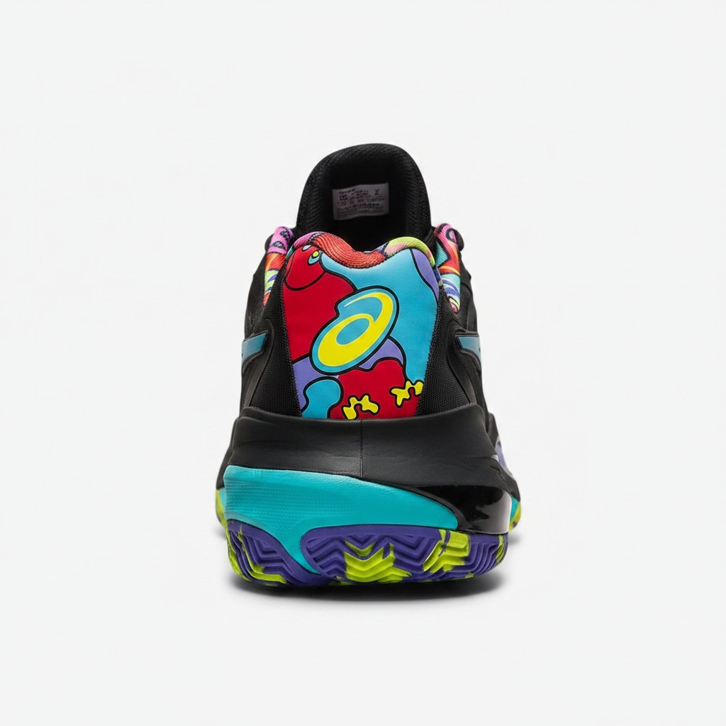 ASICS GEL-RESOLUTION X - Black/Aqua - Image 6