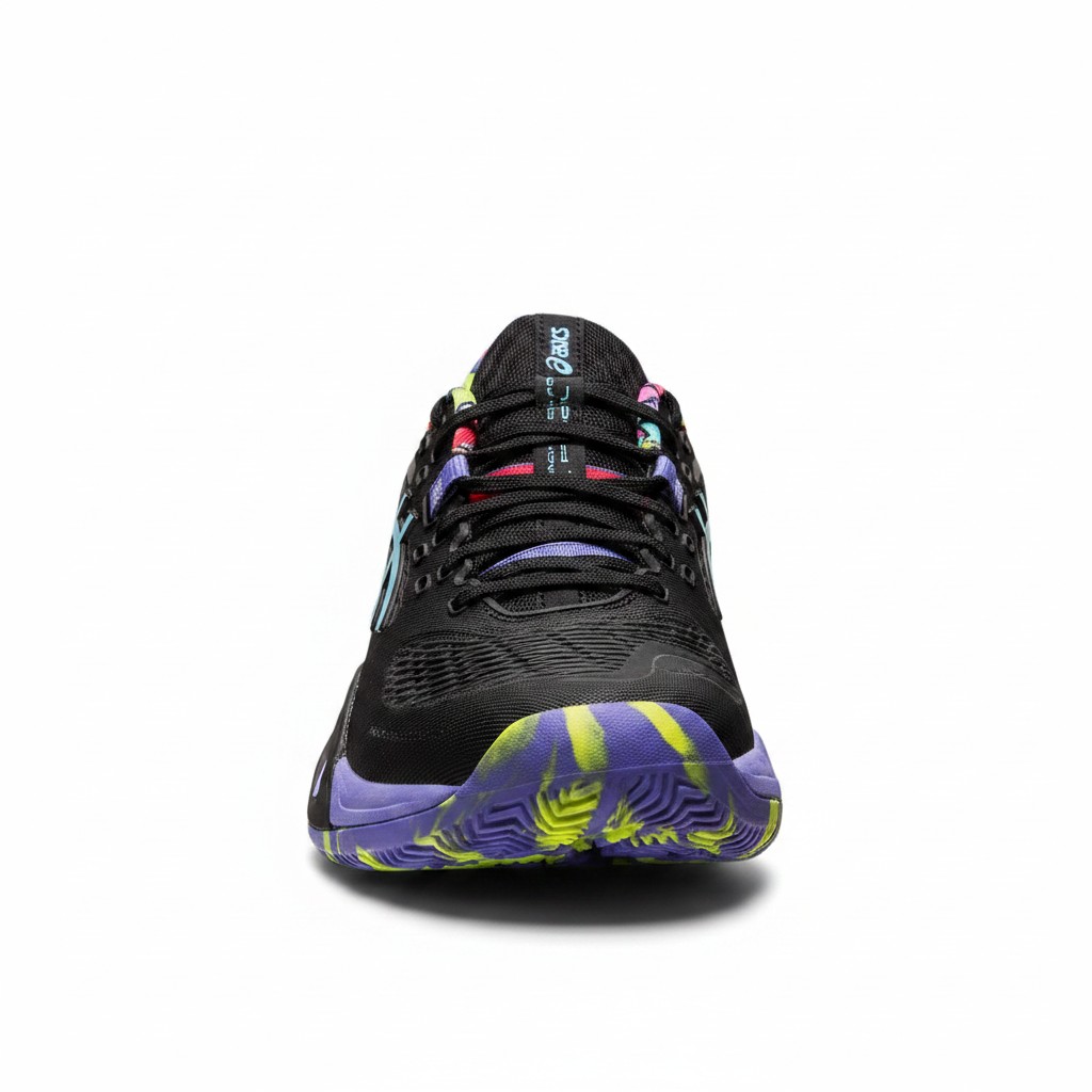 ASICS GEL-RESOLUTION X - Black/Aqua - Image 5